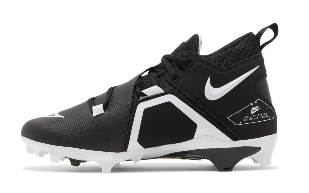 Nike Alpha Menace Pro 3 Negro/Blanco Negro Talla 13