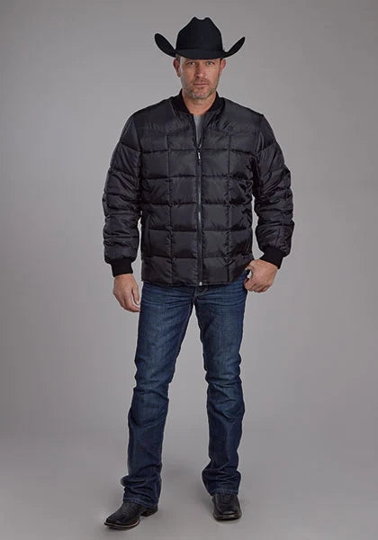 Roper 1473 Poly Filled (Black) - Men's Jacket