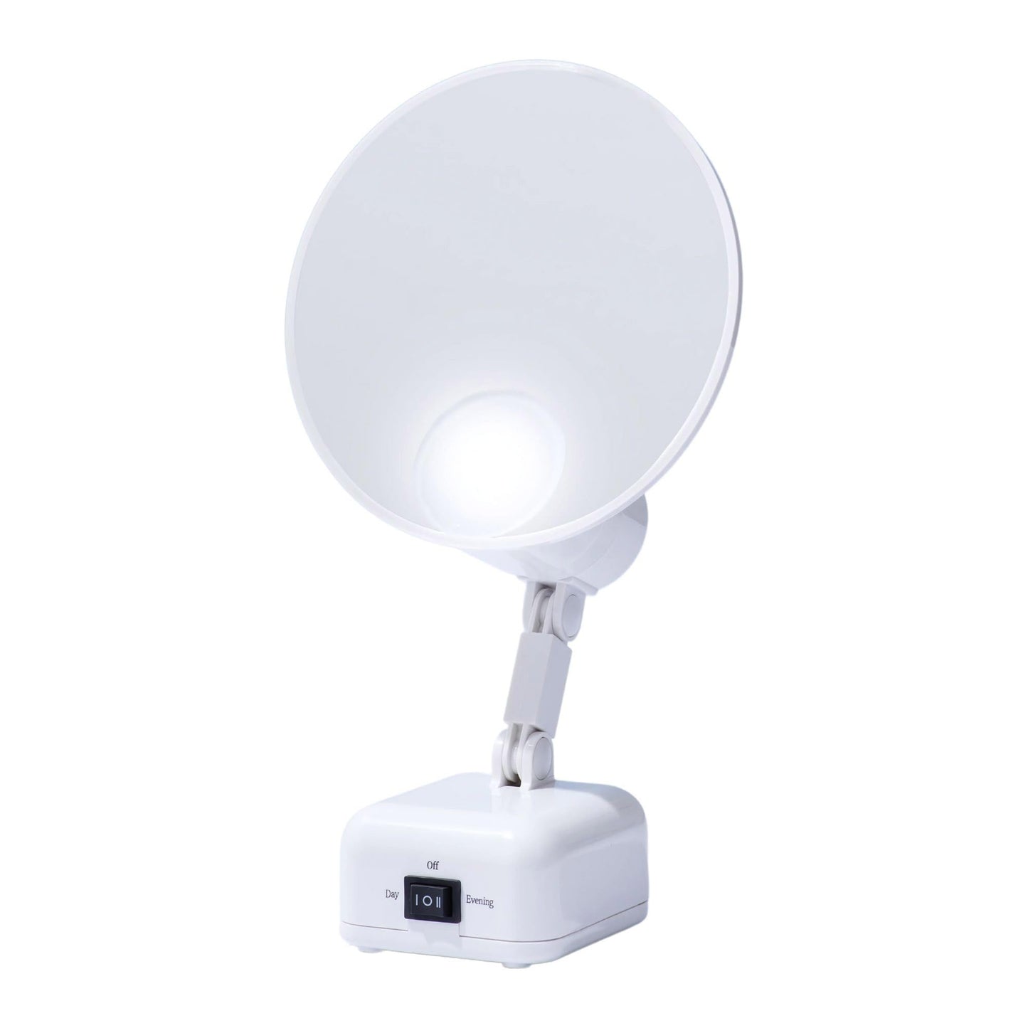 Espejo de aumento Floxite 15X Supervision, luz blanca Dove