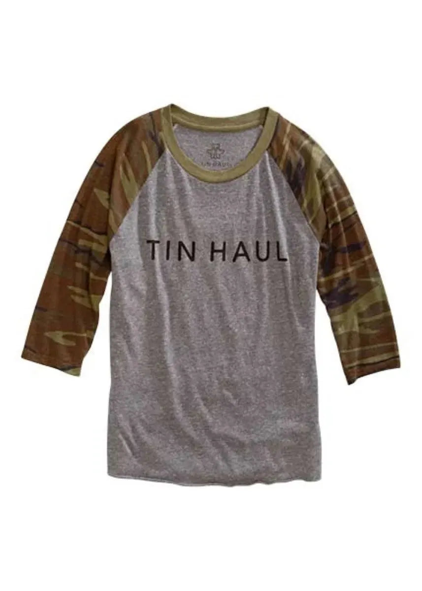 Camisa para hombre Tin Haul Script Screen Print (Verde)