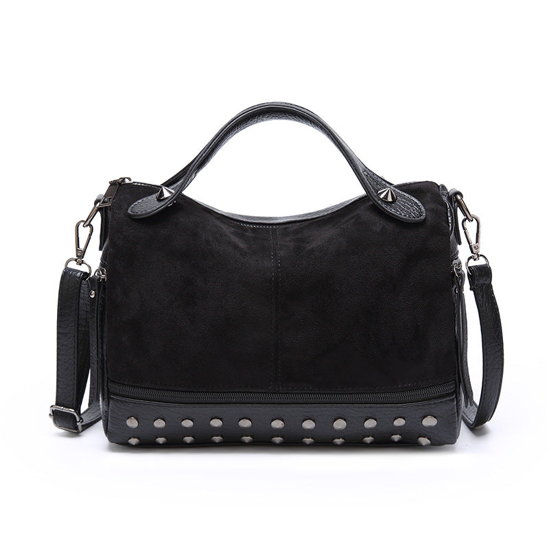 Women's Korean Style Easy To Match Fashion Dull Polish Crossbody Bags