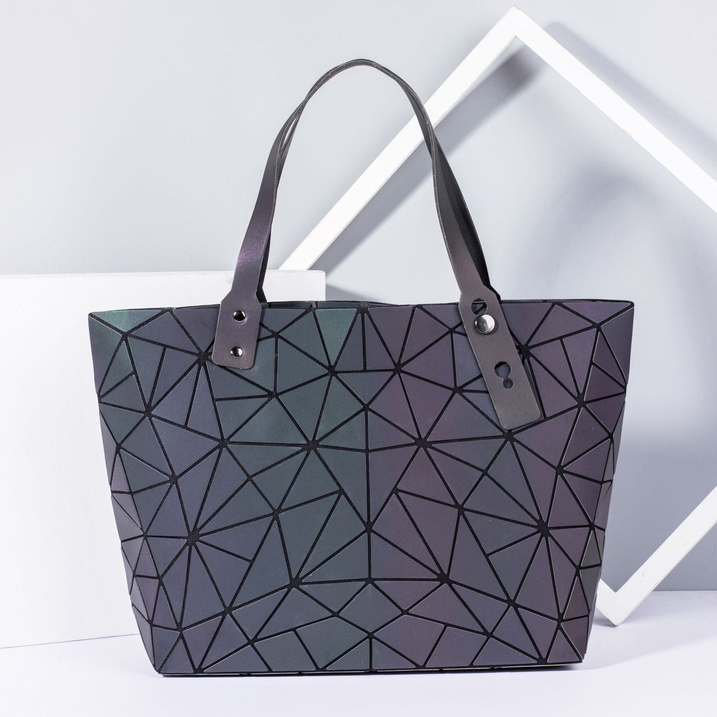 Variety Luminous Diamond Female Folding Laser Handbags