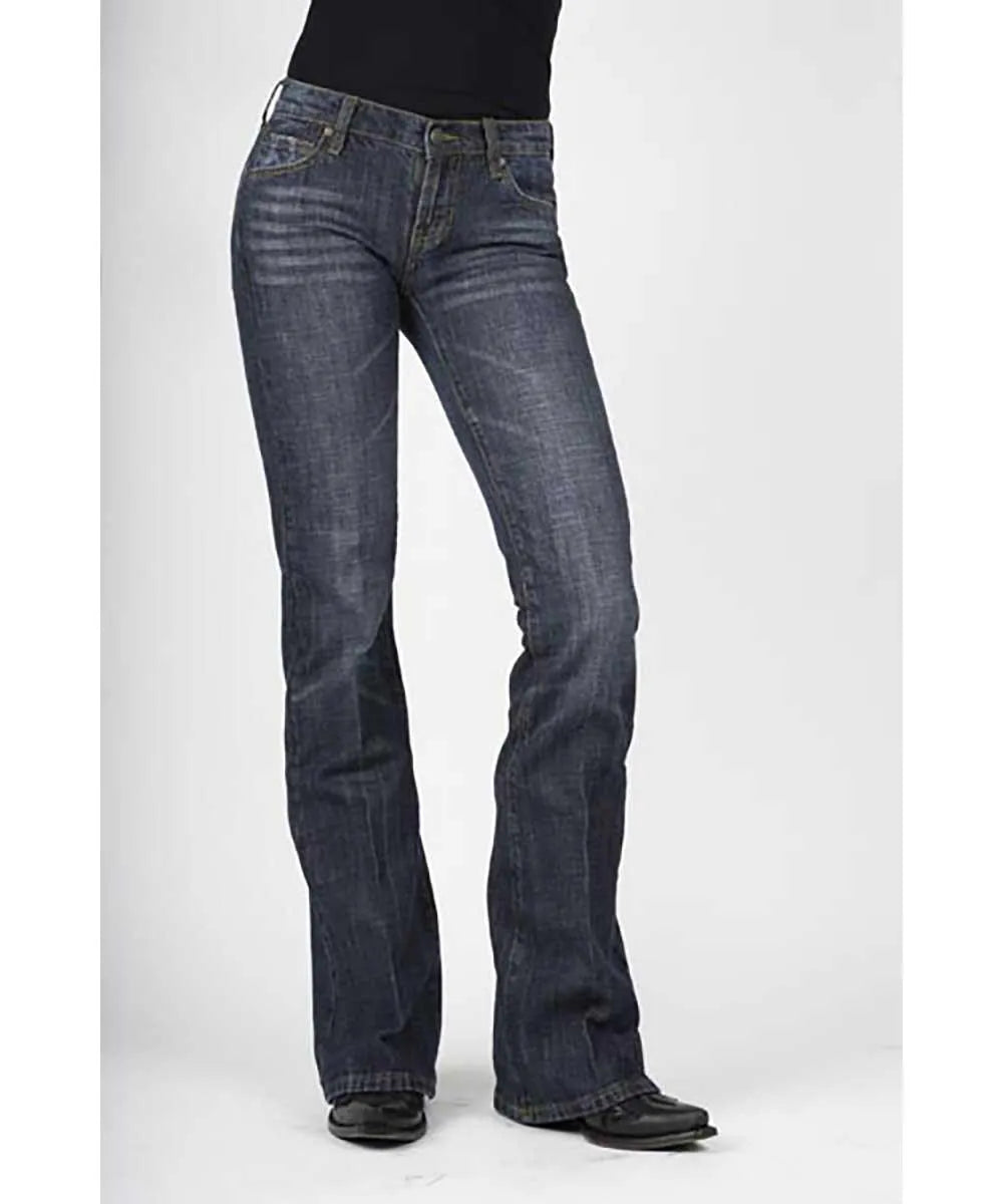 Vaqueros de corte de bota elástico clásico Stetson 816 - Para mujer