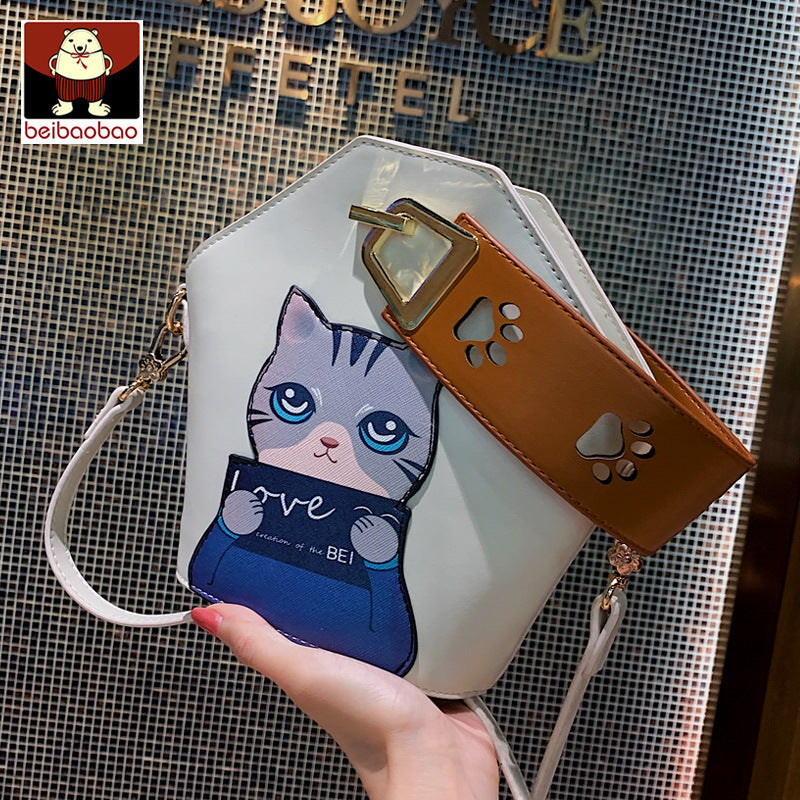 Beautiful Female Fashion Personality Western Style Shoulder Bags