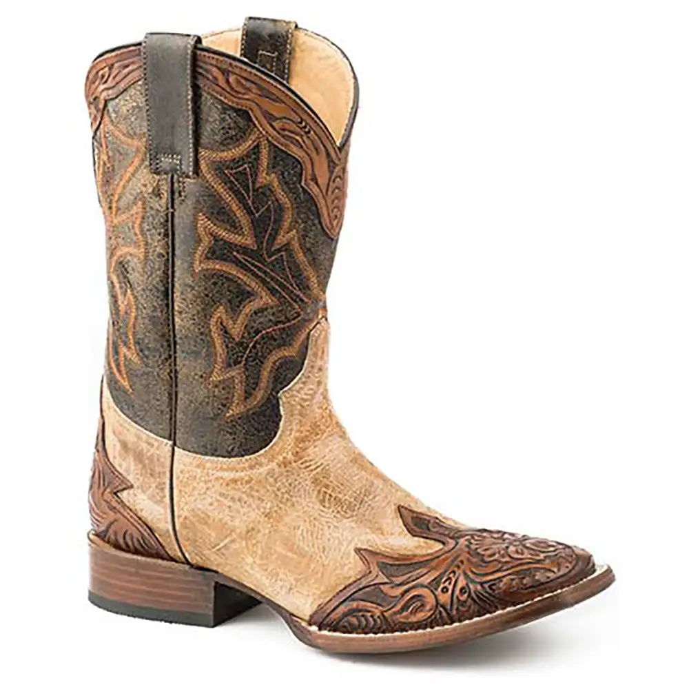 Stetson Julian (Negro) - Botas Cowboy para Hombre