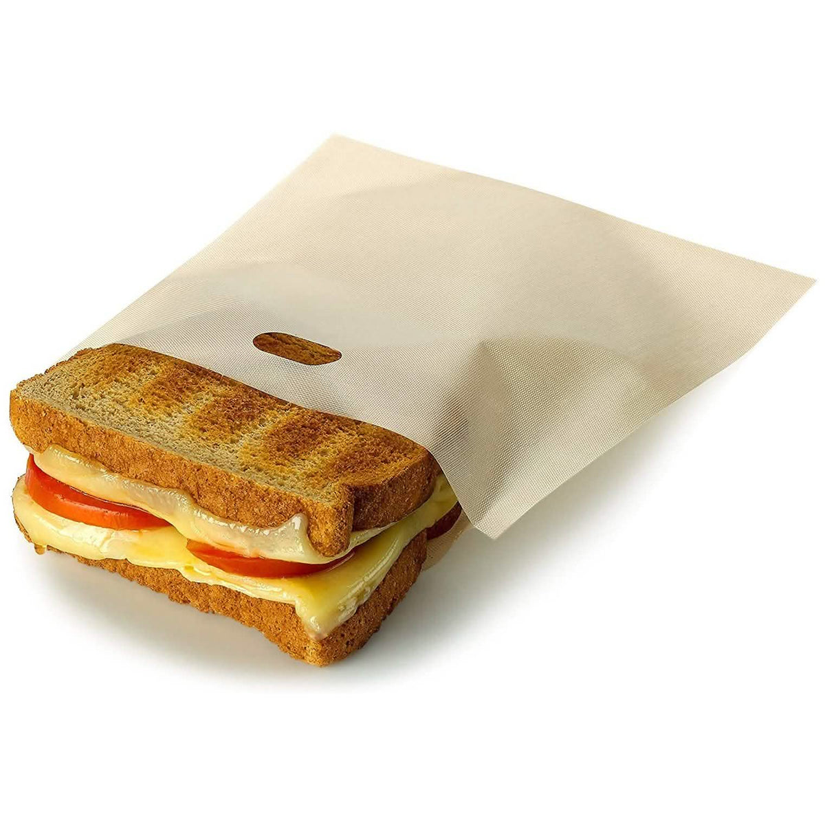 Paquete de 12: Bolsas Reutilizables Antiadherentes para Tostadora RL Treats para Sándwiches y Parrilla