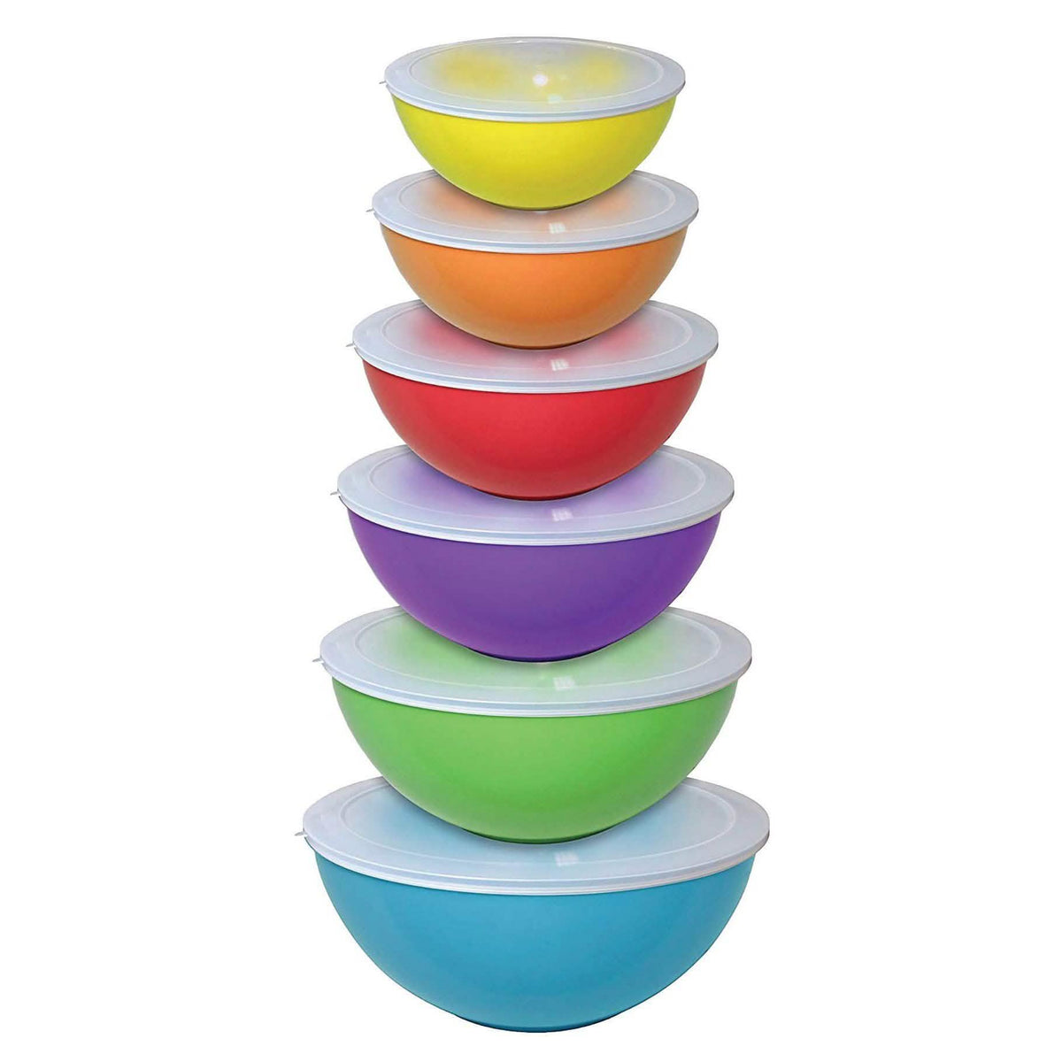 Juego de 12 piezas: Recipientes apilables