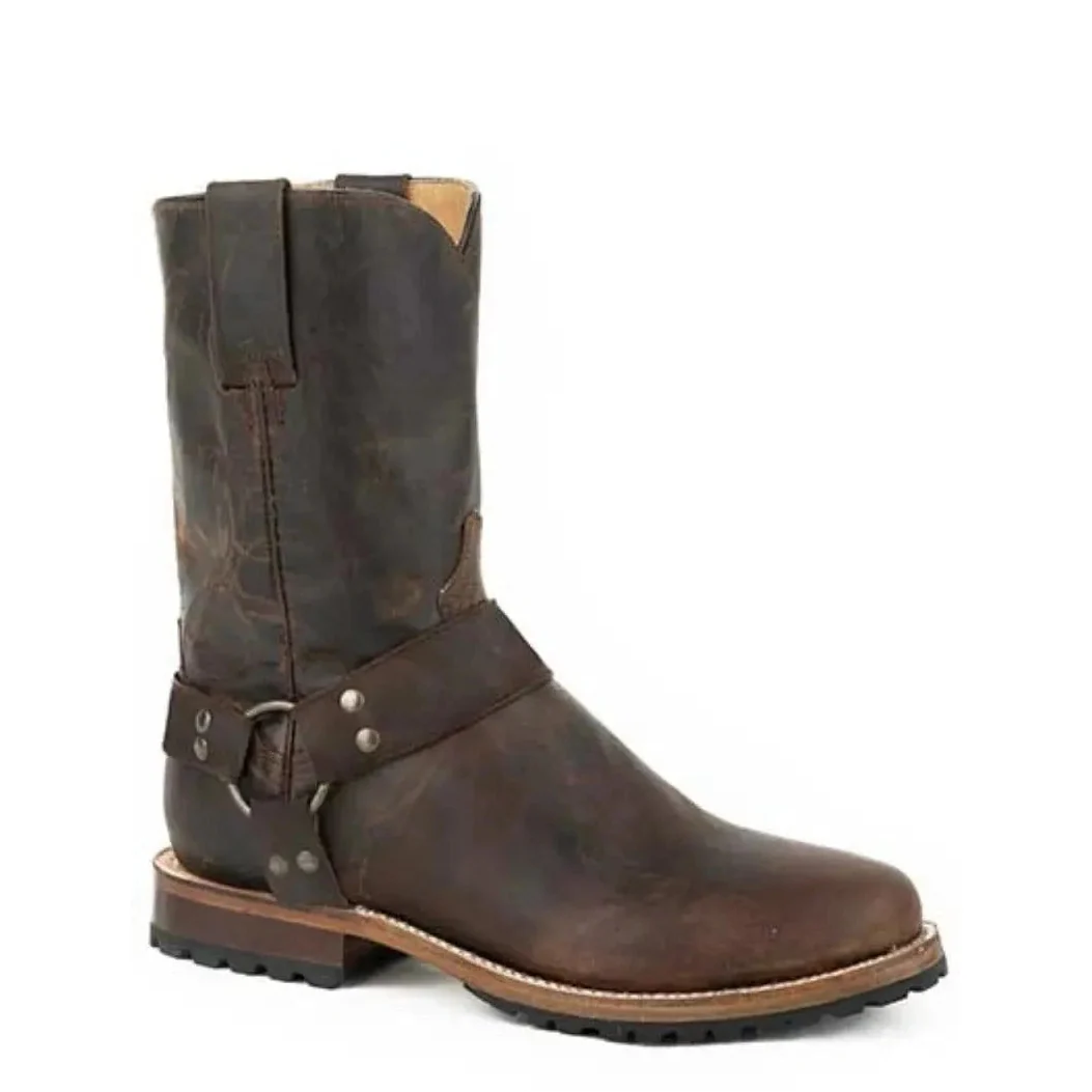 Stetson Desert Drift Biker (Marrón) - Bota Vaquera para Hombre