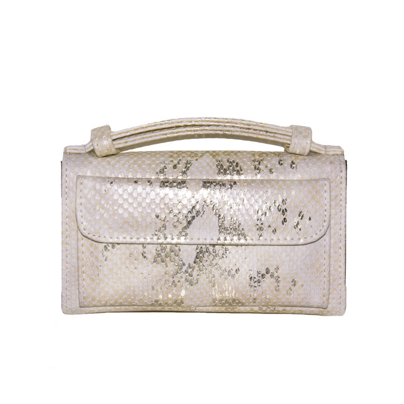 Women's Korean Style Wrist Snake Pattern Clutch Ladies Wallets