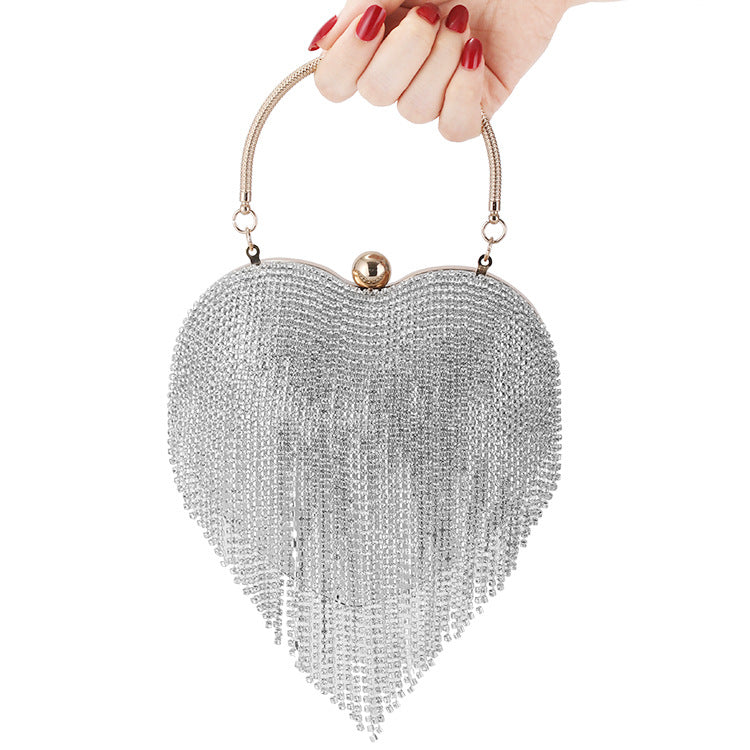 Women's Diamond Banquet Party Clutch All Match Evening Bags