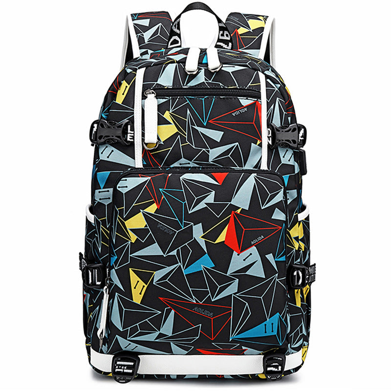 Men's Large Capacity Korean Waterproof Simple Thermal Backpacks