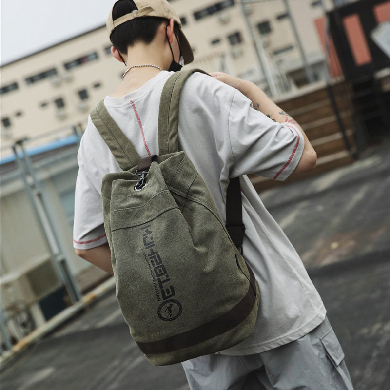 Women's & Men's & Fashion Letter Full Of River Backpacks