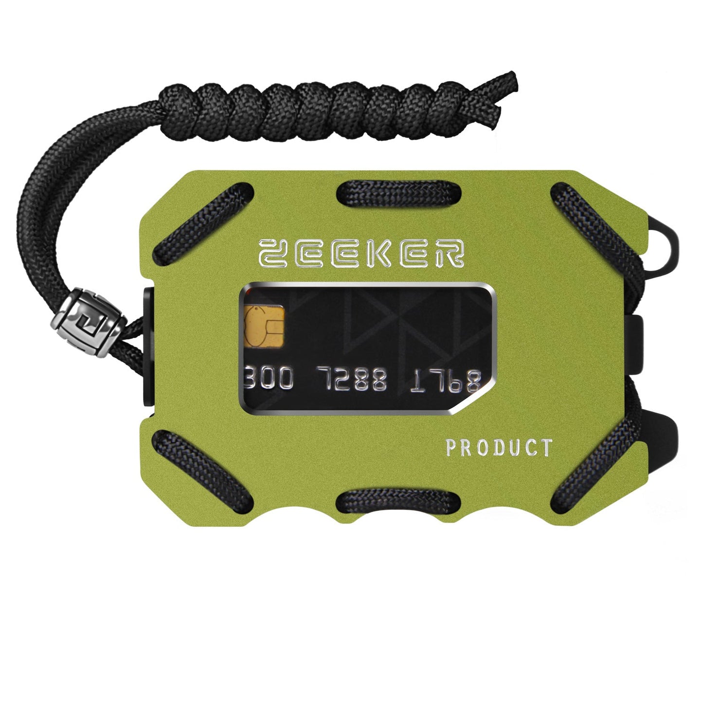 Metal Clamp Large Capacity Stainless Steel Card Holder