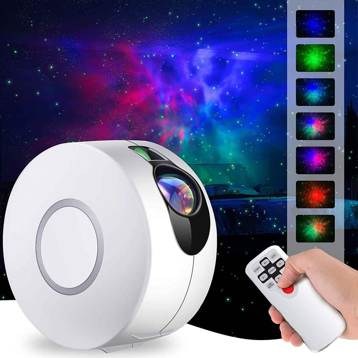Proyector de cielo estrellado Aurora 2 en 1