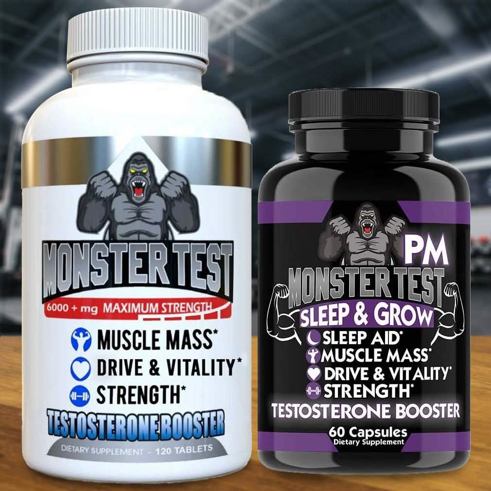 Paquete de 2: Potenciador de Testosterona para Hombres Angry Supplements