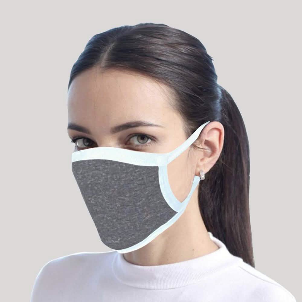 Paquete de 2: Mascarilla reutilizable de algodón