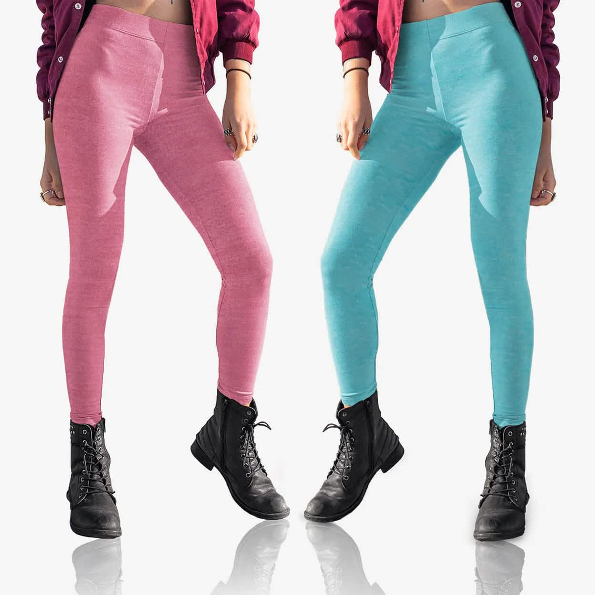 Paquete de 2: Leggings sin costuras Space Dye para mujer