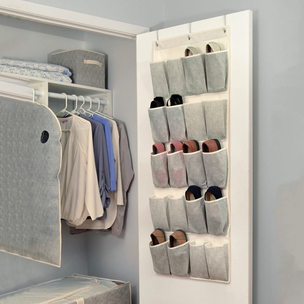 Organizador de zapatos con 20 compartimentos