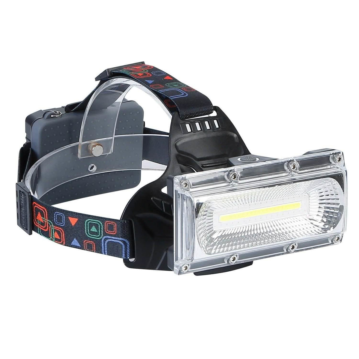 Linterna frontal de trabajo LED de 2000 lúmenes con 3 modos de iluminación