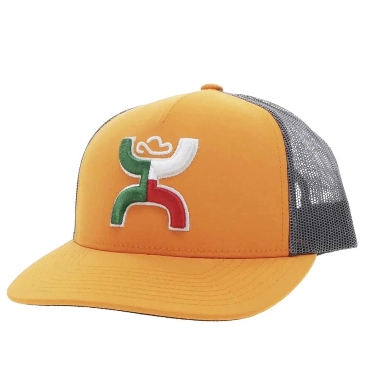 HOOey "Boquillas" (Naranja/Gris) - Gorra trucker