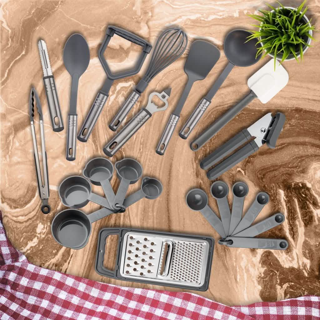 Set de 23 piezas: Utensilios de cocina