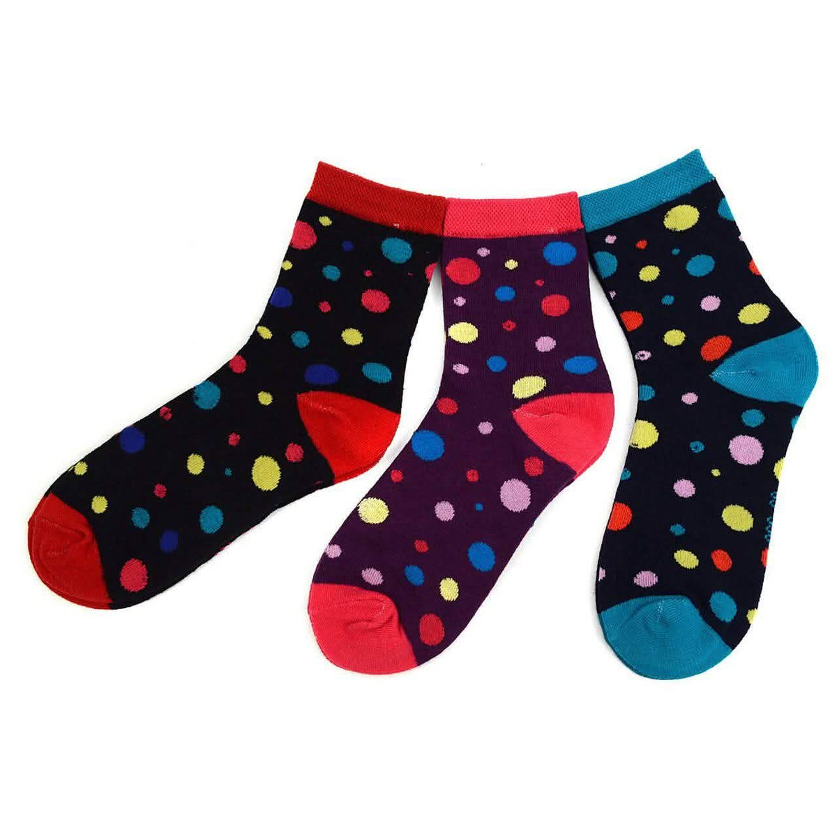 Paquete de 24: Calcetines surtidos cálidos y cómodos para damas