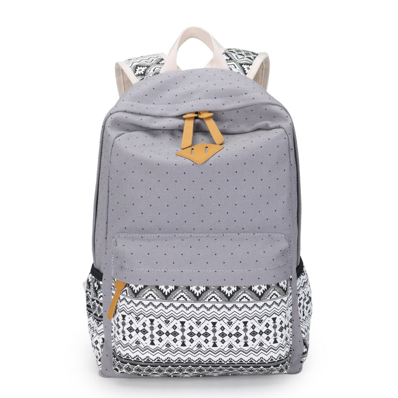 Women's Canvas For Ethnic Style Cloth Backpacks