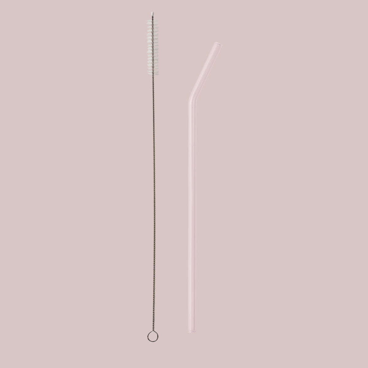 16oz Pink Straw Set
