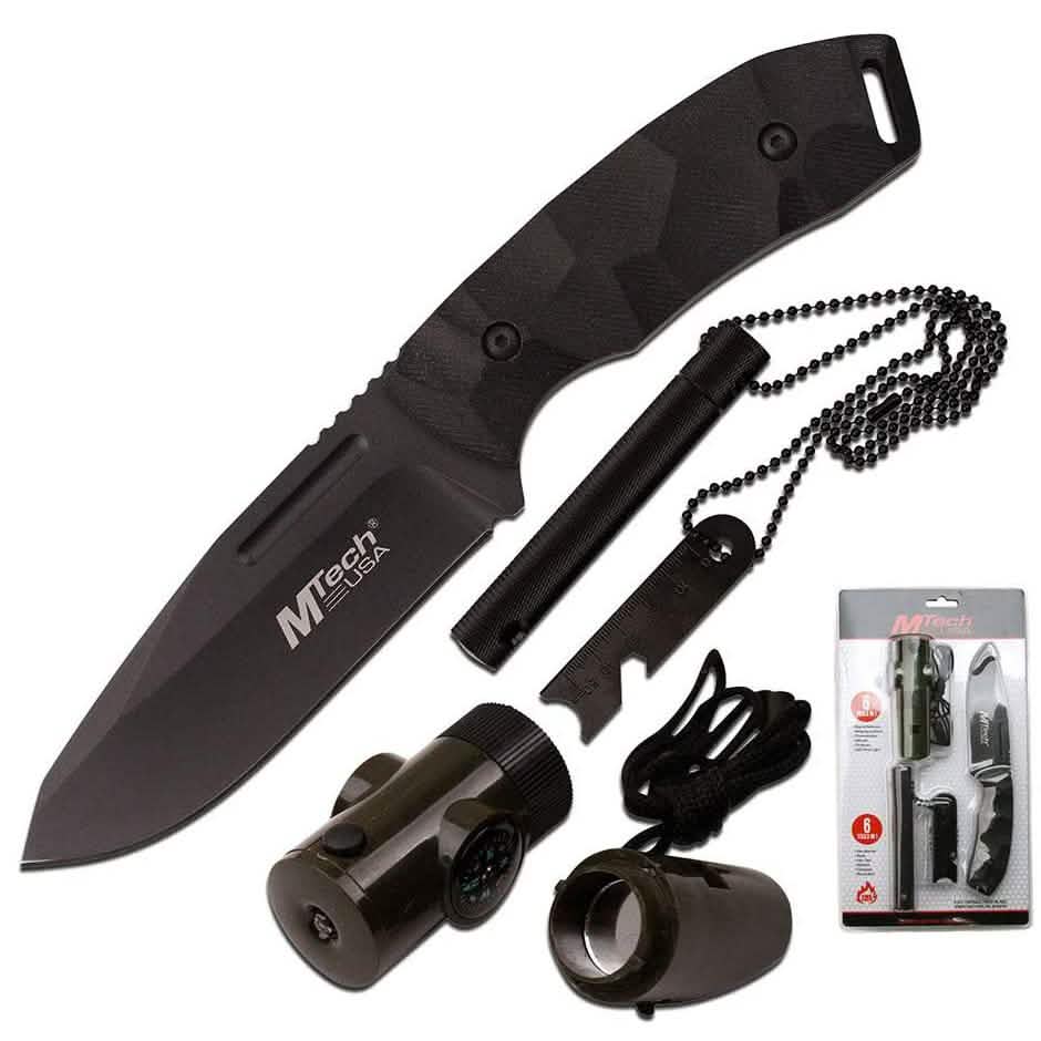 Paquete de 3: Kit de supervivencia táctico Mtech USA MT-PR-009