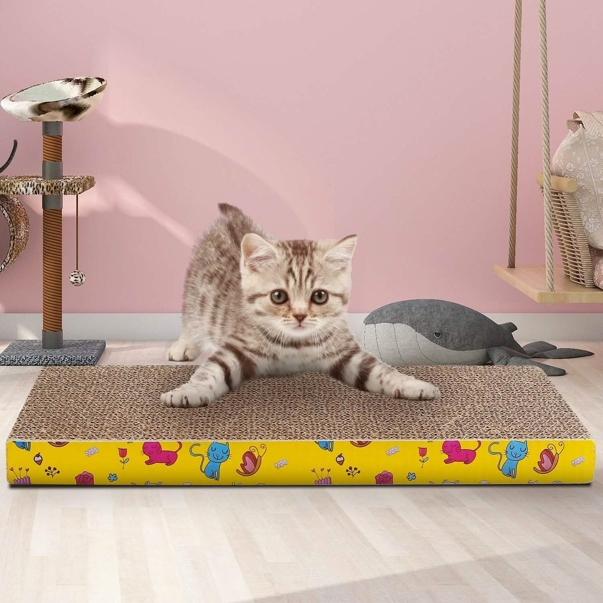 Juego de 3: Rascadores para gatos