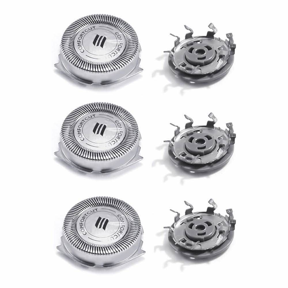 3 piezas: Cabezales de repuesto para afeitadora Norelco Philips SH50