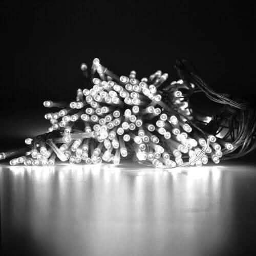 300 luces LED de hadas estrelladas de 3 m resistentes al agua con controlador de enchufe de pared
