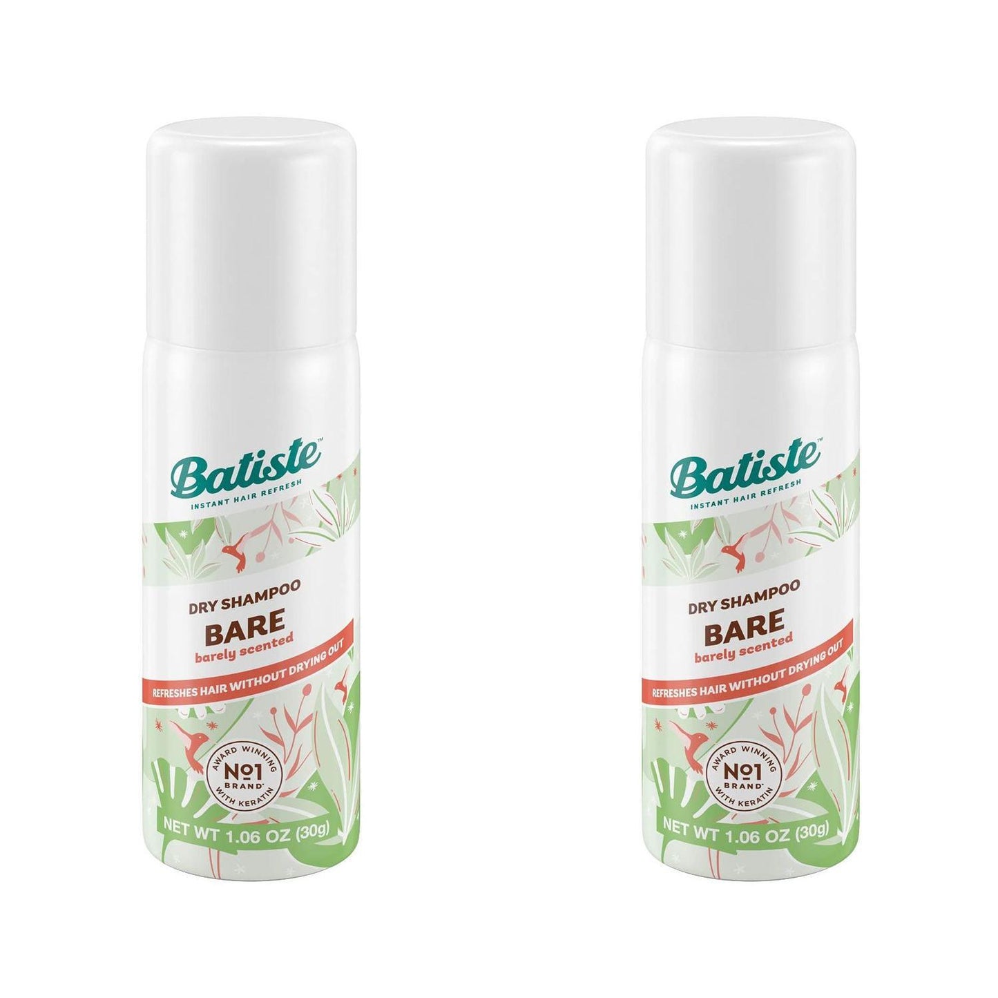 Batiste Dry Shampoo, Bare, Mini Travel Size 1.6 Oz