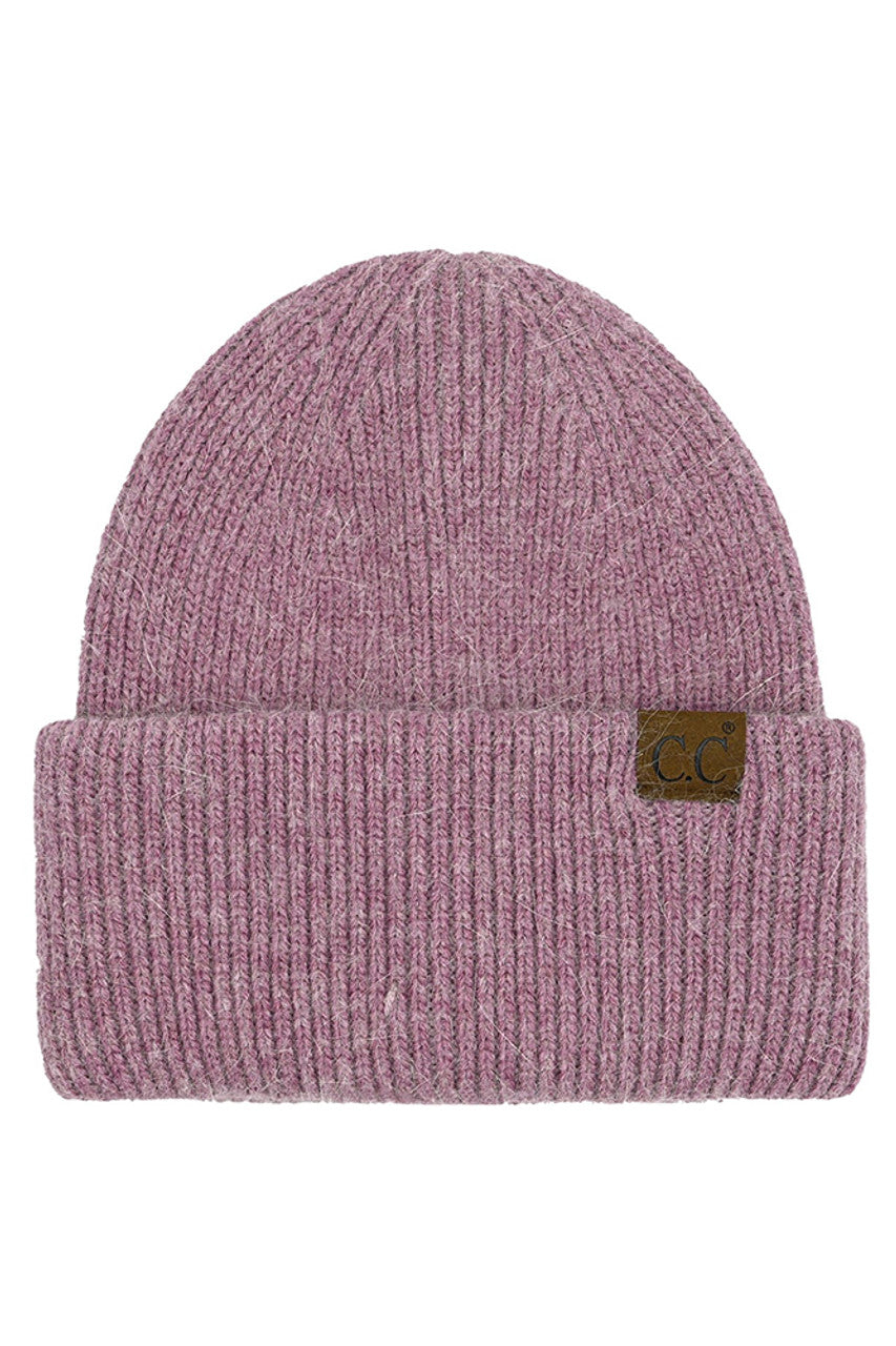 C.C Double Cuff Beanie Hat