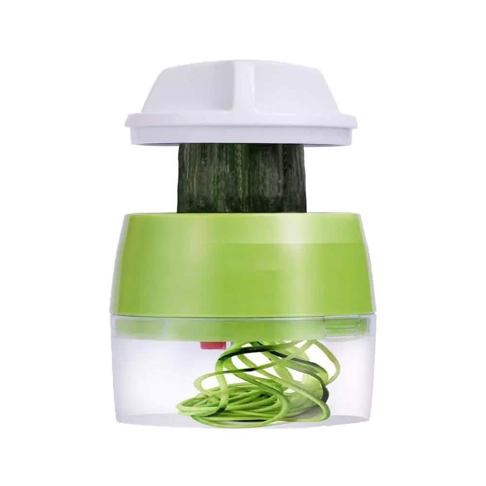 Rebanador de Frutas y Verduras 4 en 1 Rallador Espiral Ajustable