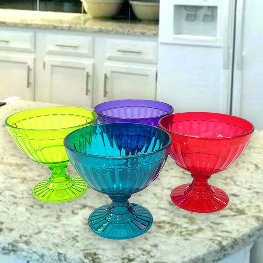Paquete de 4: Vasos de postre de fruta congelada Big Boss Swirlio