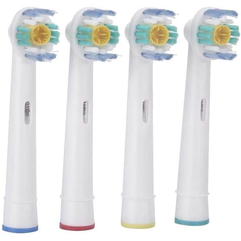 Paquete de 4: Cabezales de recambio para cepillo de dientes eléctrico EB18A