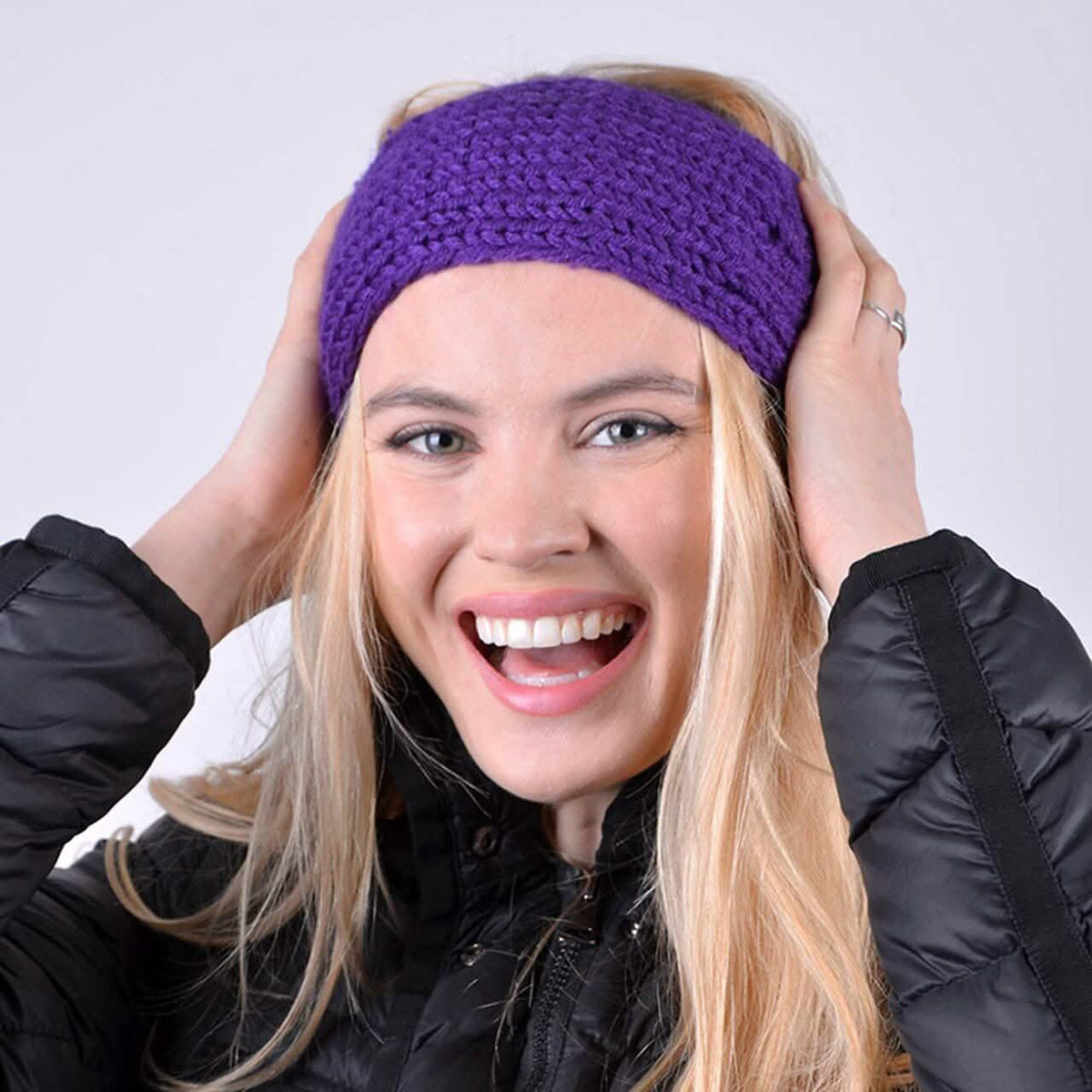 Paquete de 4: Diademas suaves, elásticas y cómodas