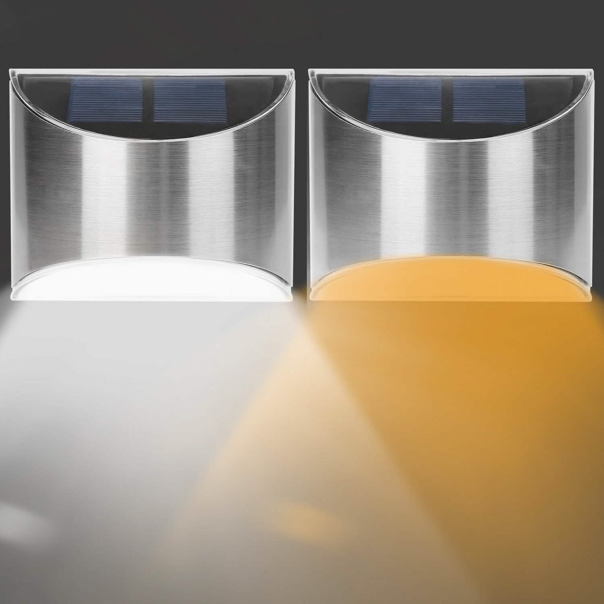 Paquete de 4: Luces solares para terraza