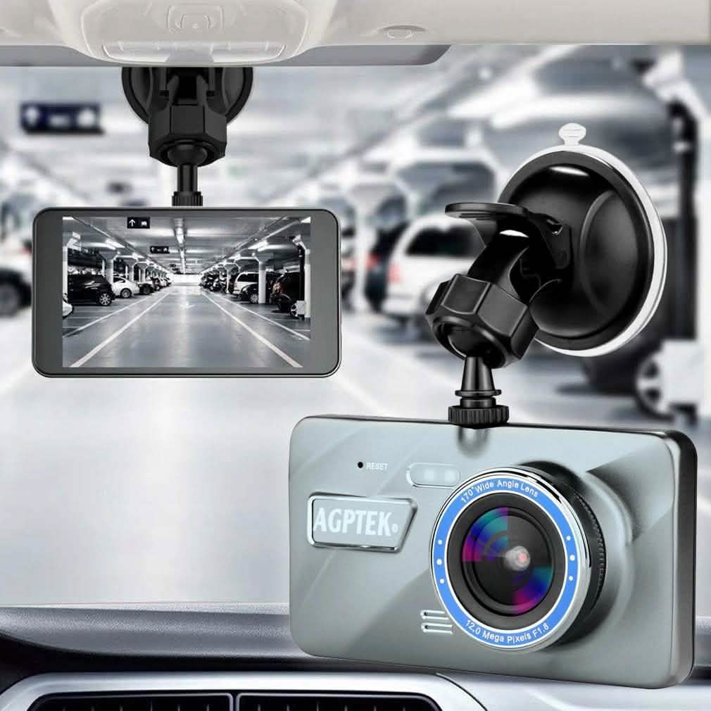 Cámara DVR para salpicadero de coche de 4" y 1080P, grabadora de vídeo, sensor G