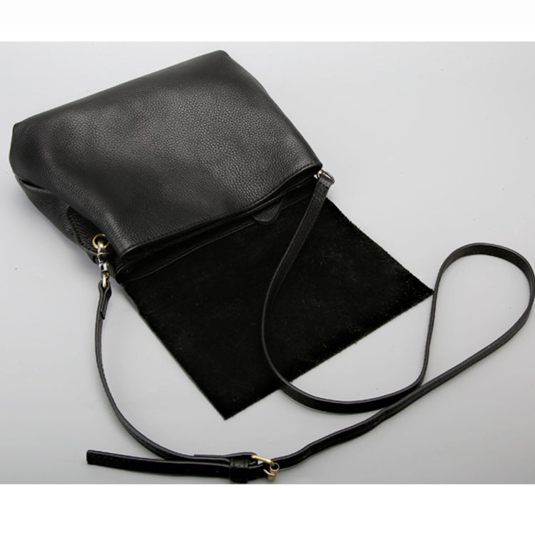 Unique Storage Mini First Layer Cowhide Shoulder Bags
