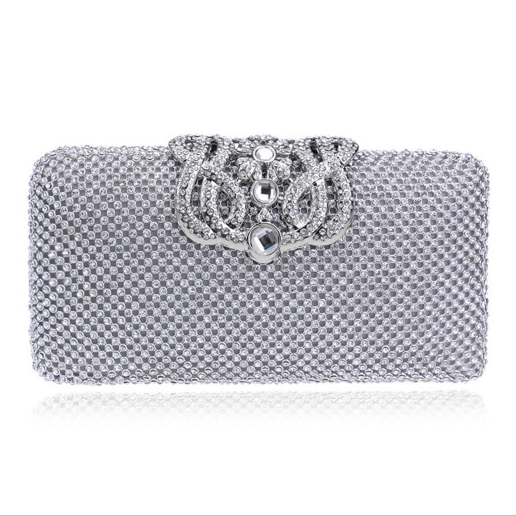 Women's Inlaid Crown Dinner Luxury Dress Austrian Evening Bags
