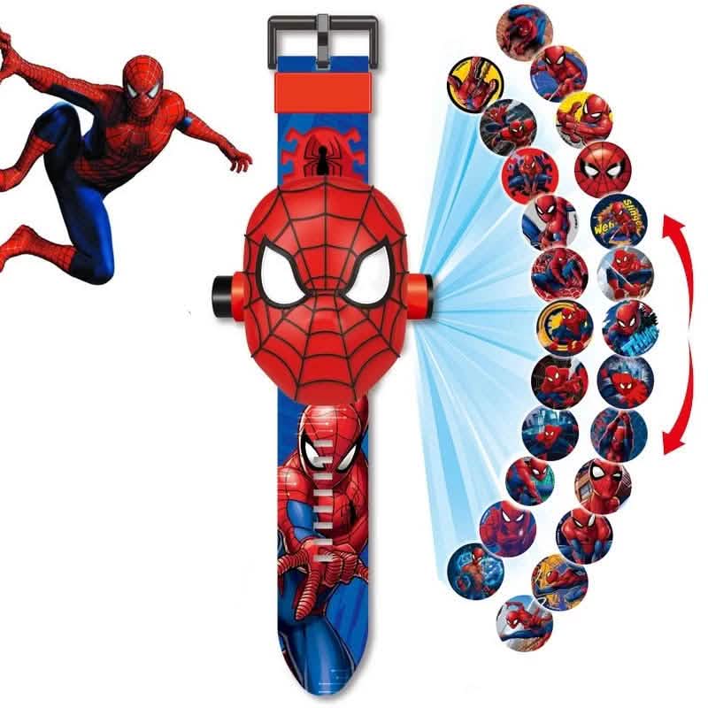 Paquete de 5: Reloj de juguete con proyector 3D para niños