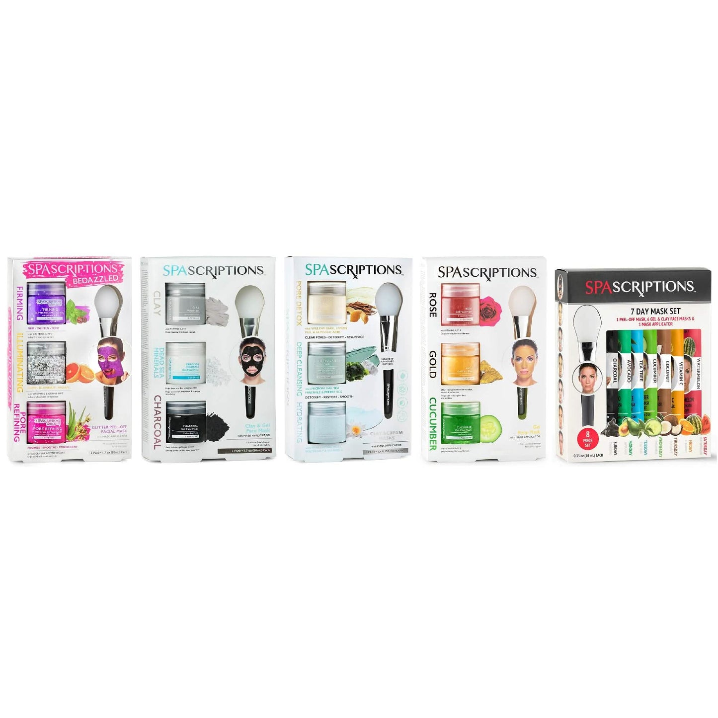 Paquete de 5: Kits de Mascarillas para Regalar