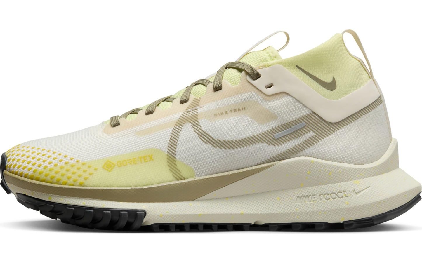 NIKE Mujer Running Bajas Pale Ivory Neutral Olive Luminous Green 10.5