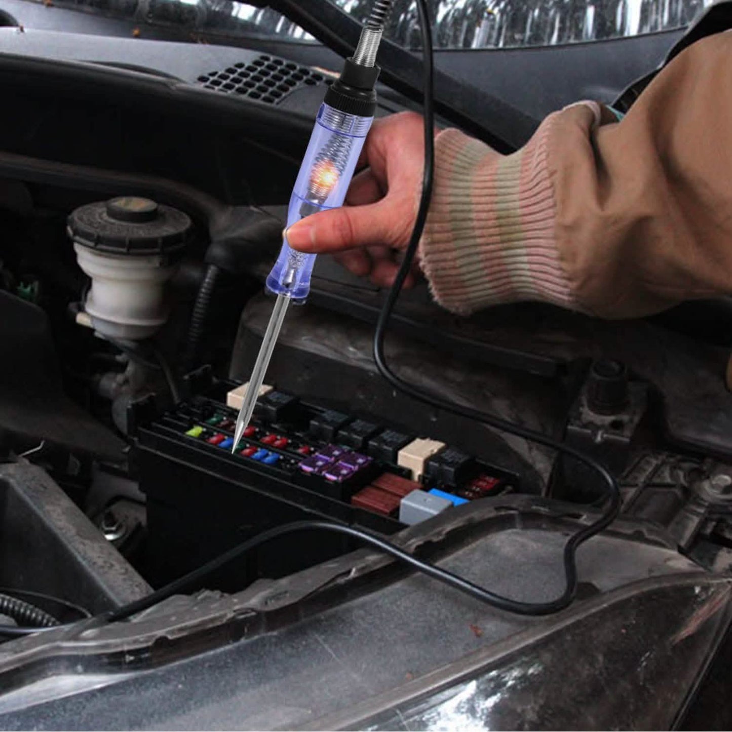 Probador automático de circuitos de 6-24V CC