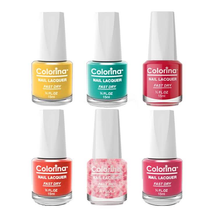 Paquete de 6: Esmalte de uñas Colorina