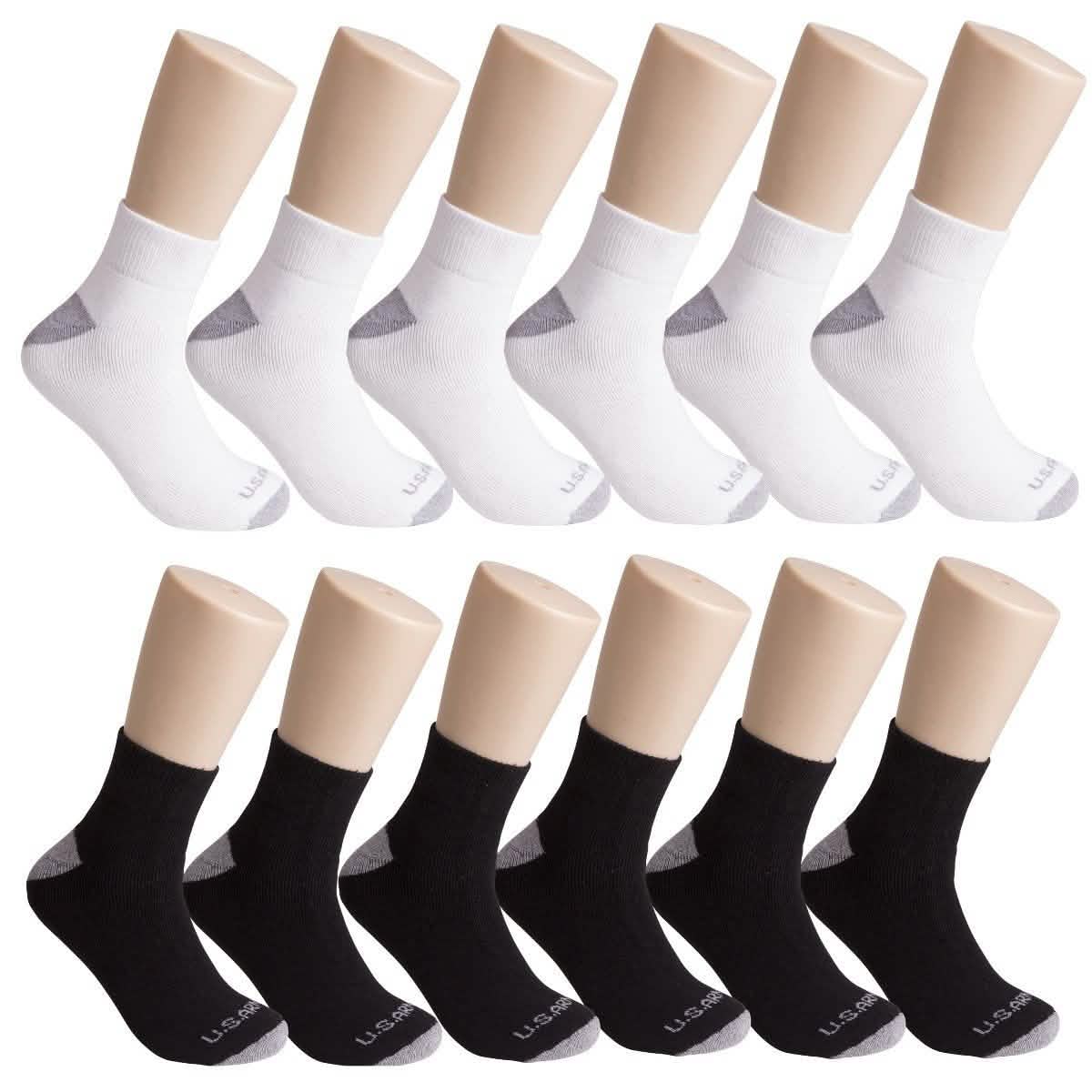 Paquete de 6: Calcetines tobilleros de hombre U.S. ARMY