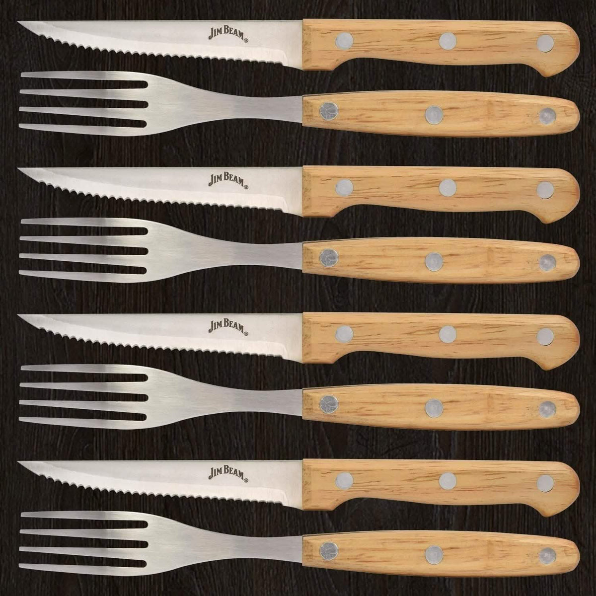 8-Piece Set: Steak Knife and Fork Set