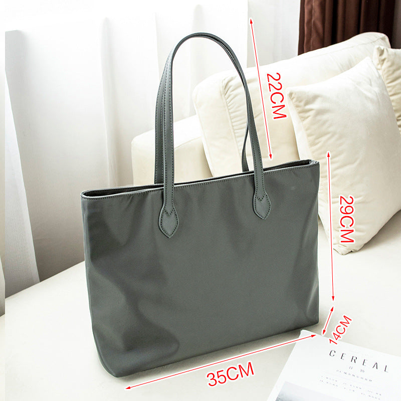 Women's Leather Fashion Simple Korean Style Large Capacity Oxford Bags